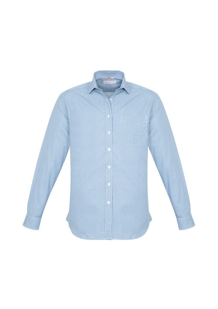 S716ML Biz Collection Mens Ellison Long Sleeve Shirt - Image 6