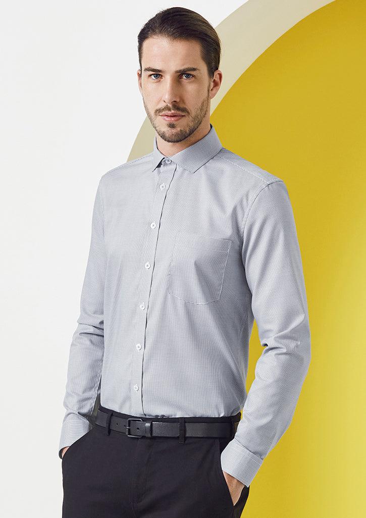 S910ML Biz Collection Mens Jagger L/S Shirt - Image 3