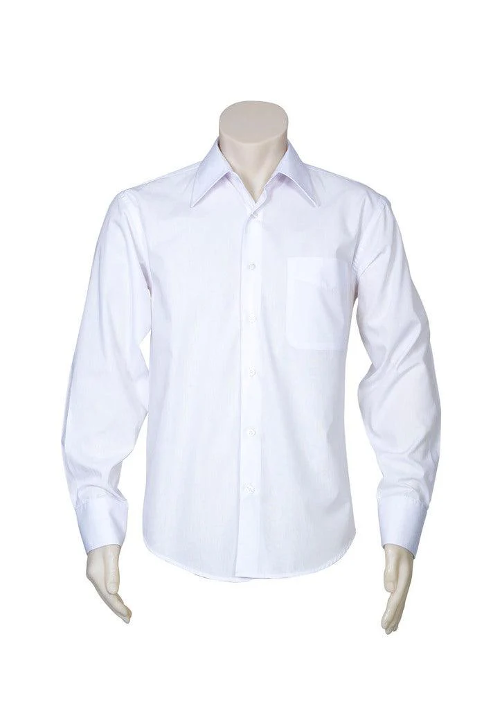 SH714 Biz Collection Mens Metro Long Sleeve Shirt - Image 9