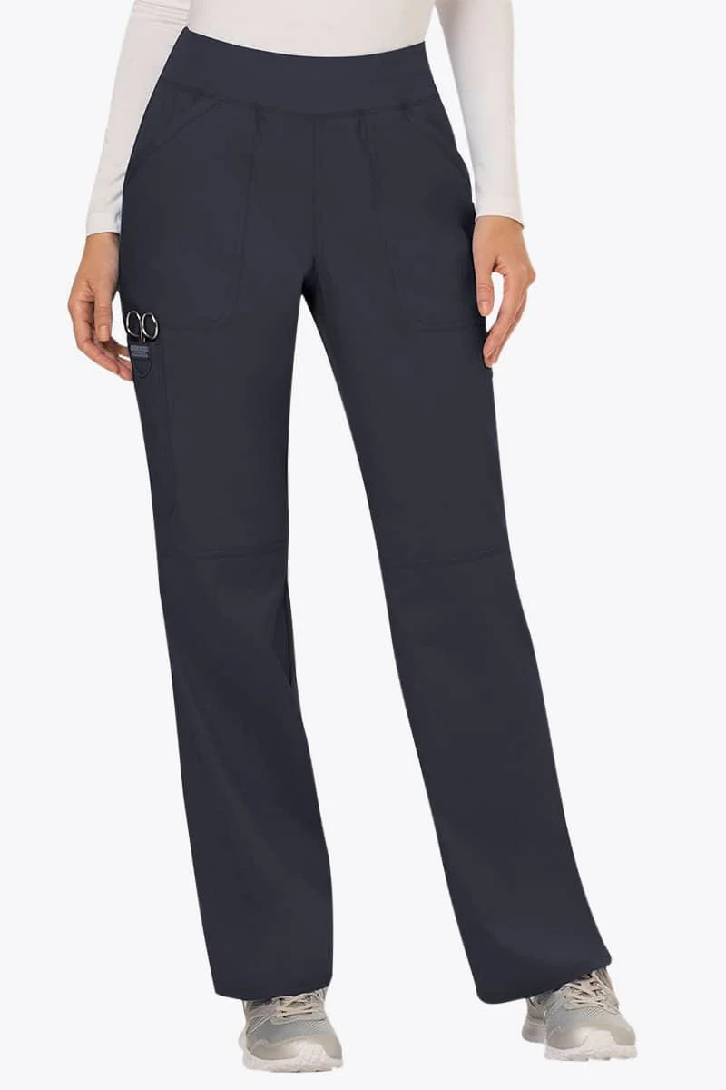 WW110 Cherokee Revolution Women's Mid Rise Straight Leg Pull-on Pant - Image 7