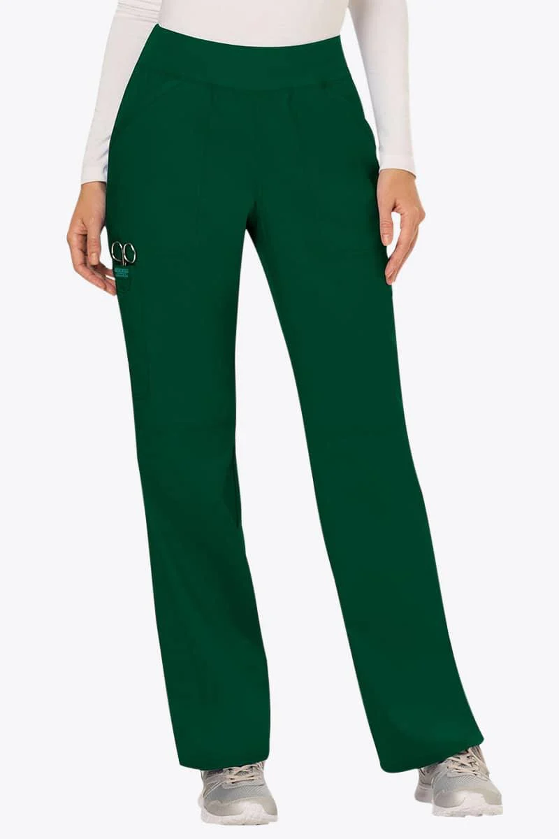 WW110T Cherokee Revolution Women's Tall Mid Rise Straight Leg Pull-on Pant - Image 5