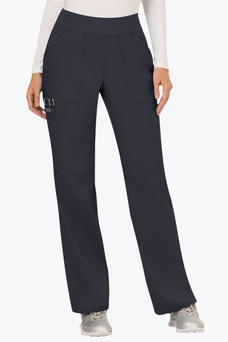WW110T Cherokee Revolution Women's Tall Mid Rise Straight Leg Pull-on Pant - Image 7