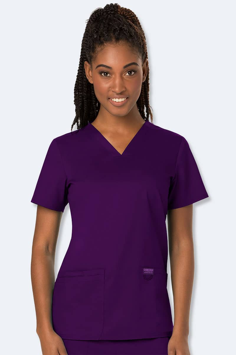 WW620 Cherokee Revolution Women's V-Neck Top - Image 4