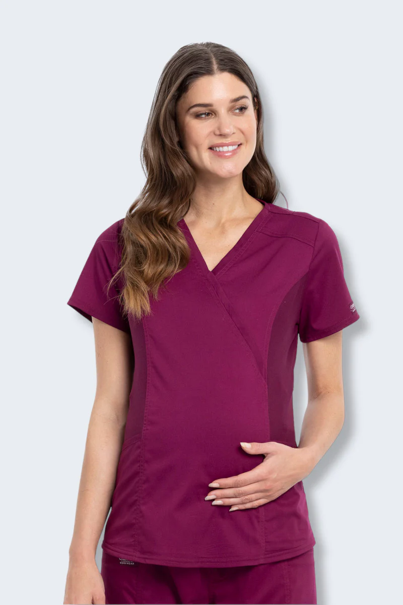WW688 Cherokee Revolution Women's Maternity Top - Image 4